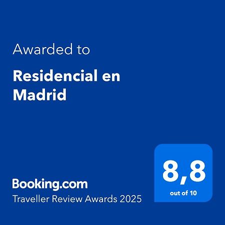 Residencial En Madrid Alquiler De Corta Estancia No Turistico Eksteriør bilde